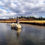 ​Hooked up on the upper Henry’s Fork on a beautiful autumn day.